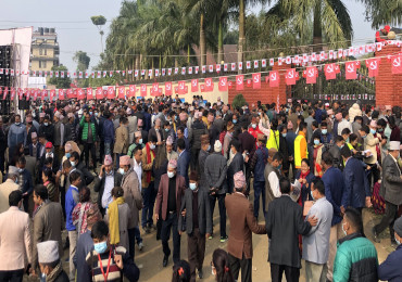एमाले महाधिवेशन लम्बिँदा डेढ करोड बढ्यो खर्च 